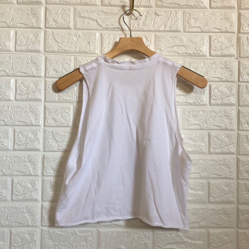John Galt by Brandy Los Angeles LA CA crop tee - Picture 3 of 3
